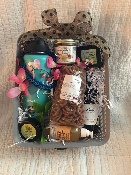 Custom Finger Lakes Gift Basket: Local Gourmet Treats & Keepsakes