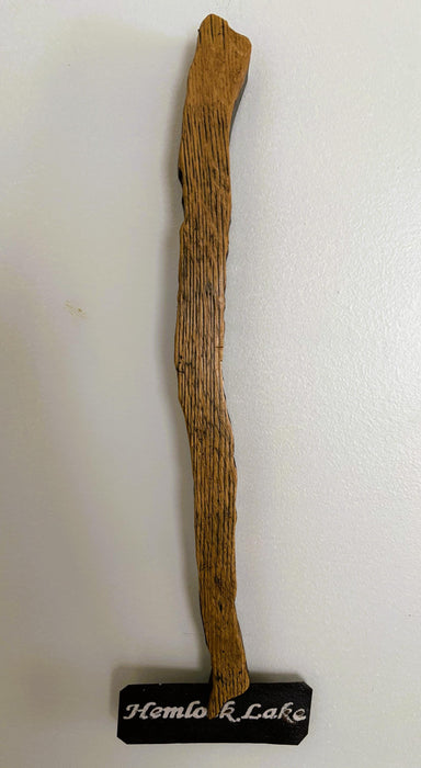 Hemlock Lake Cutout Stave Wall Hanging