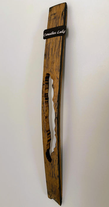 Canadice Lake Barrel Stave Wall Hanging