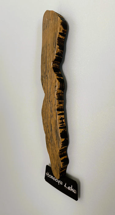 Honeoye Lake Cutout Stave Wall Hanging