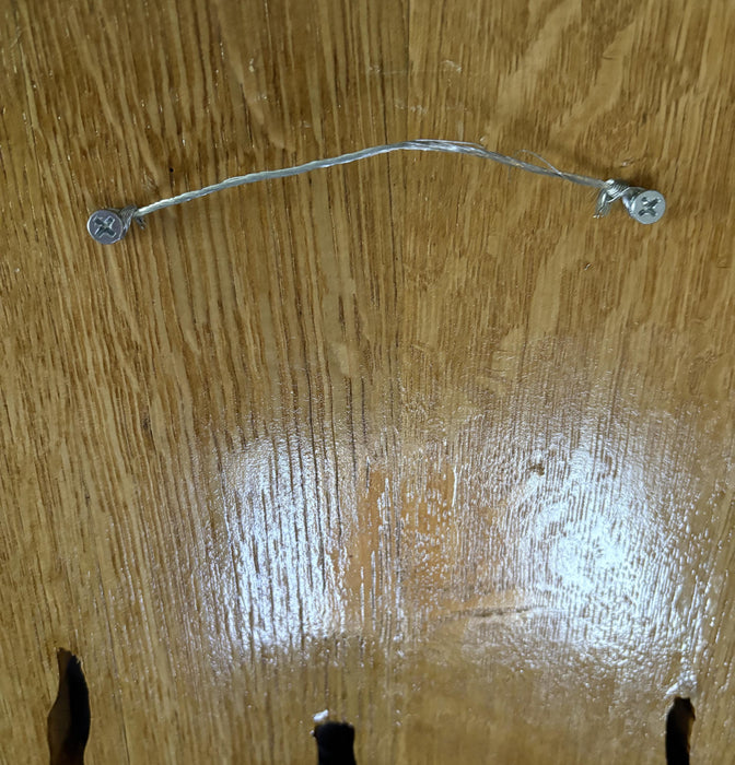 Finger Lakes Barrel Head Wall Hanging-Wine Stained