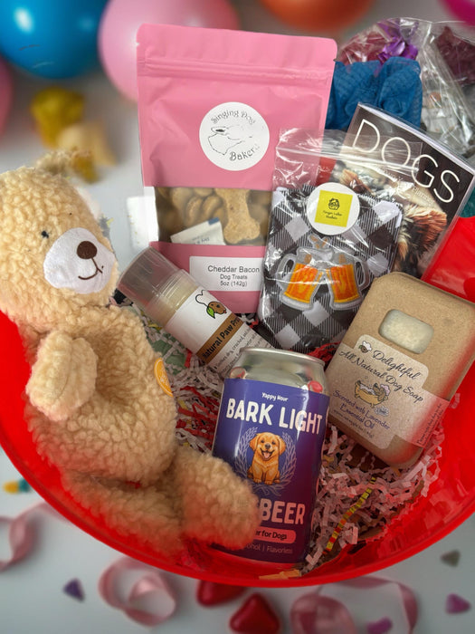 Pampered Pup Gift Basket