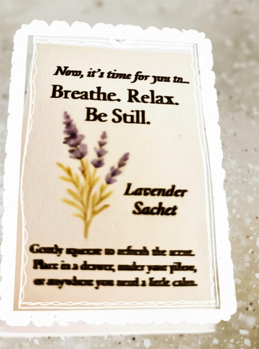 Fragrant Lavender Sachet: Natural Moth Repellent, Calming Aroma