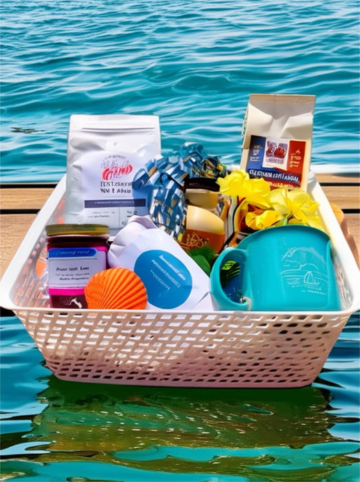 Finger Lakes Breakfast Basket: Local Maple Syrup, Jam & Coffee