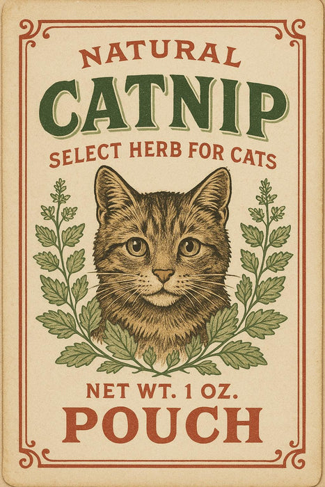 Natural Catnip Pouch: Cat Toy