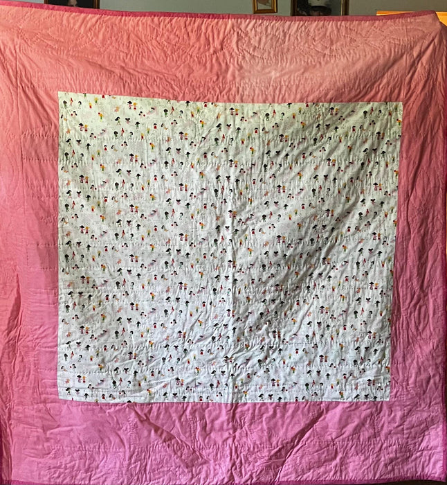 Pretty in Pink! Baby girl quilt