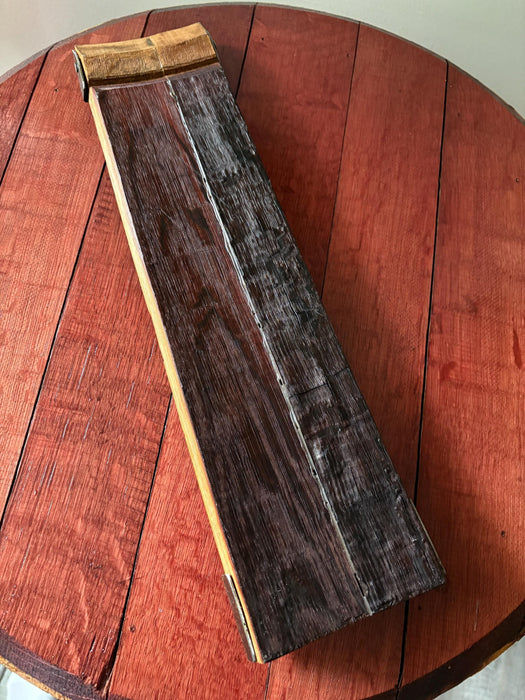 Barrel Stave Cribbage Board