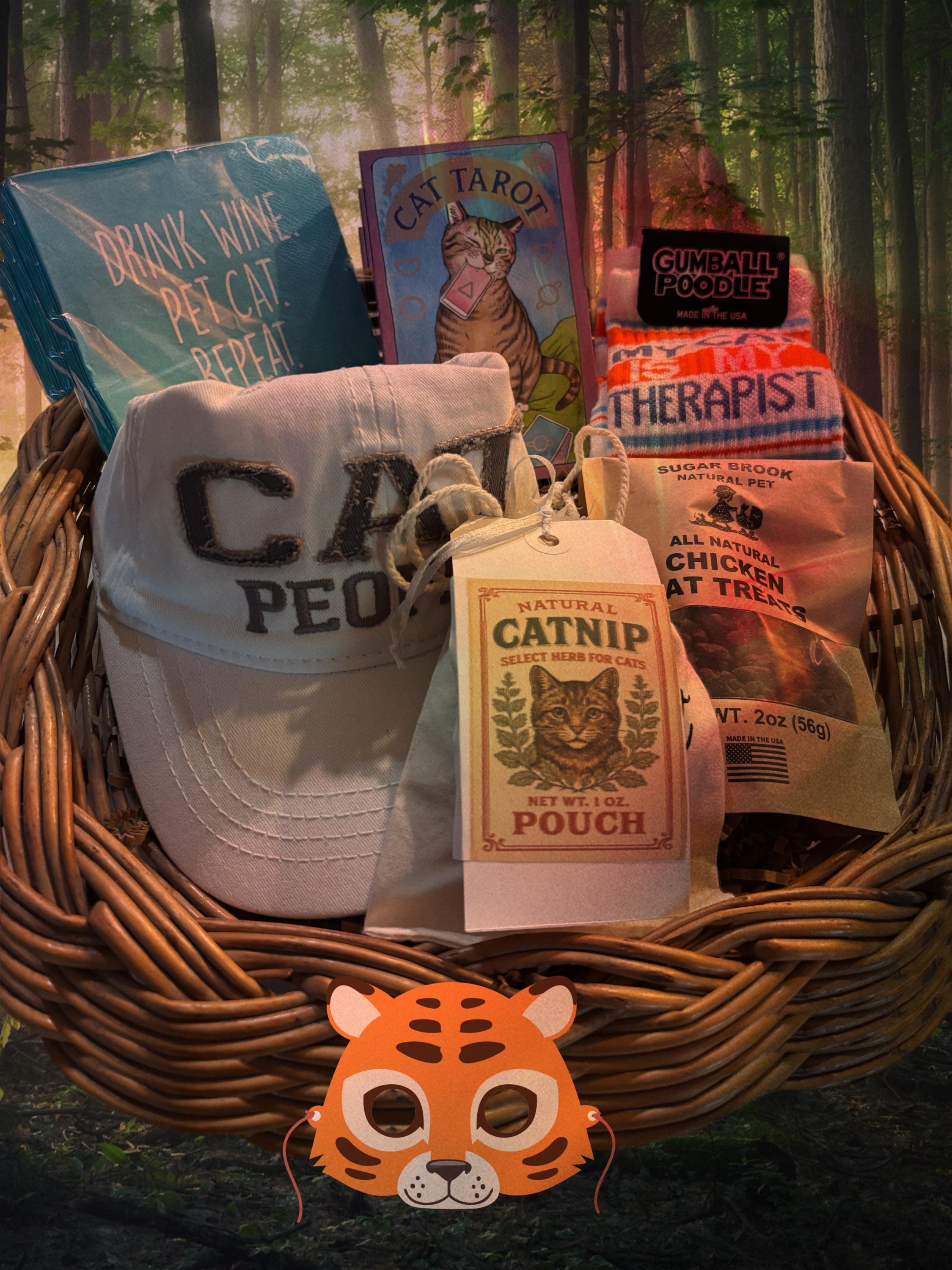 Benny’s Purr-fect Cat Mom Gift Basket