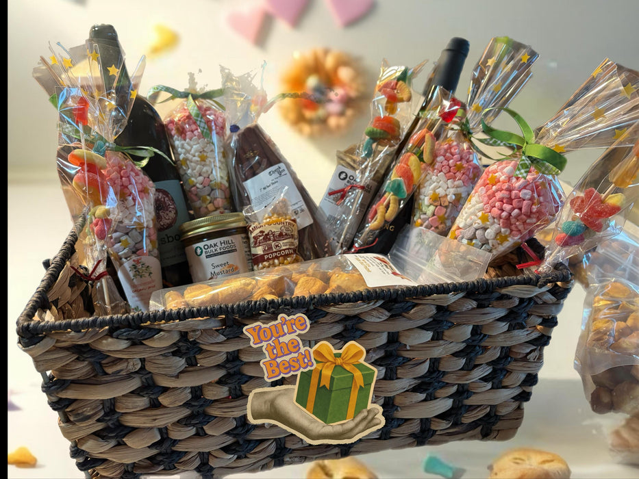Custom Finger Lakes Gift Basket: Local Gourmet Treats & Keepsakes