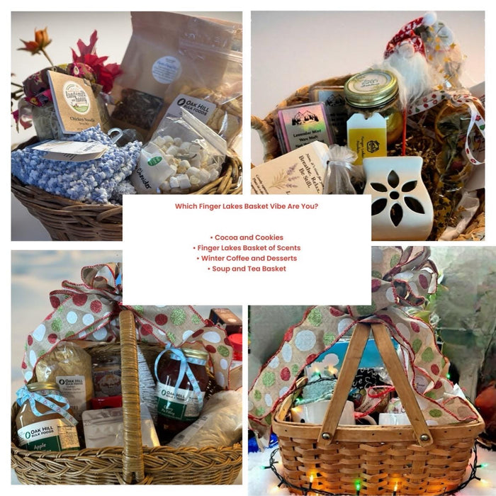 Custom Finger Lakes Gift Basket: Local Gourmet Treats & Keepsakes
