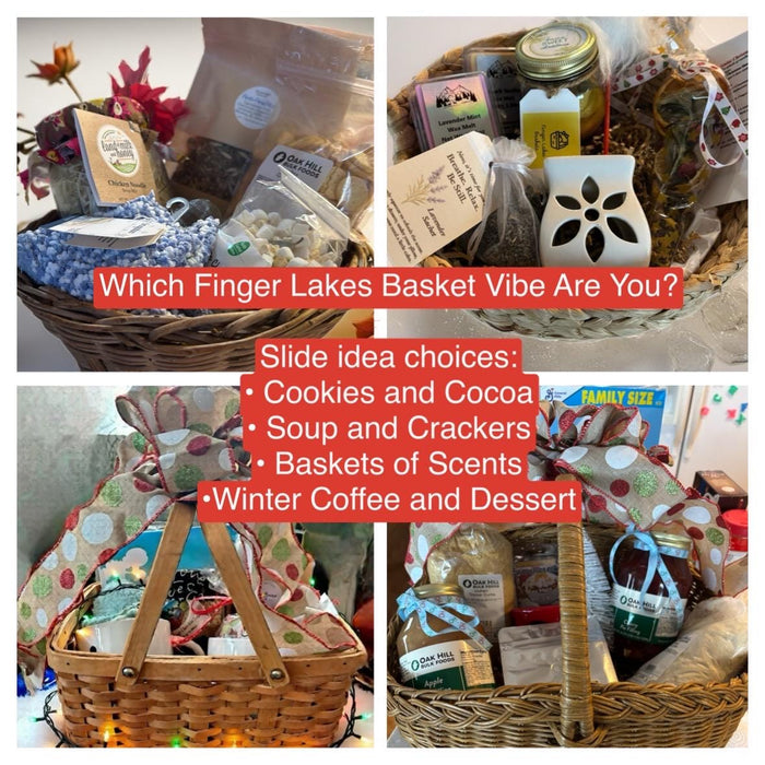 Custom Finger Lakes Gift Basket: Local Gourmet Treats & Keepsakes