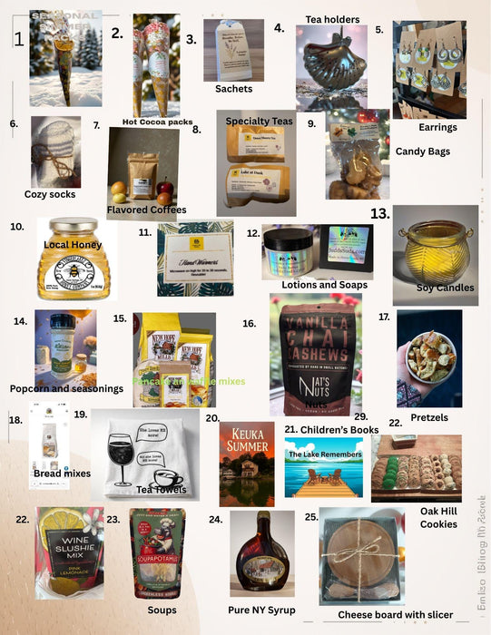 Build Your Own Finger Lakes Gift Basket