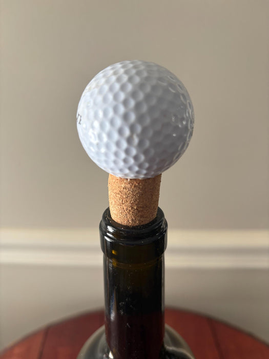 Golf Ball Wine Stopper