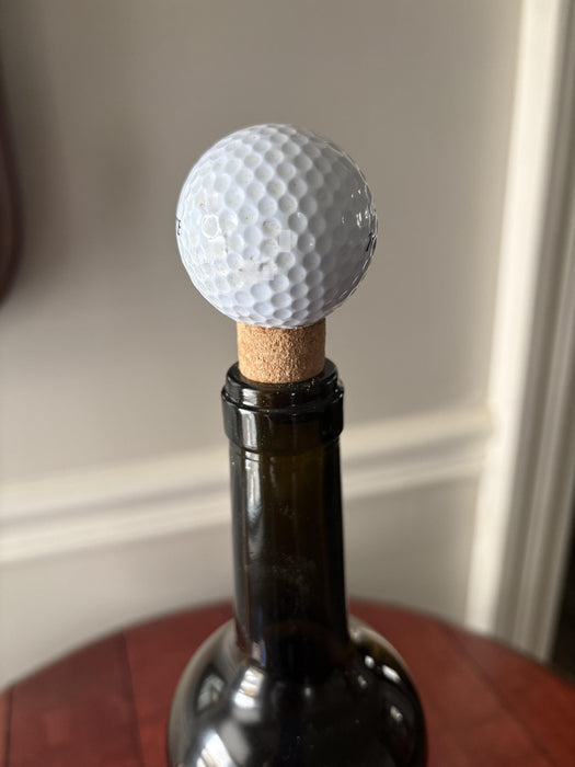 Golf Ball Wine Stopper