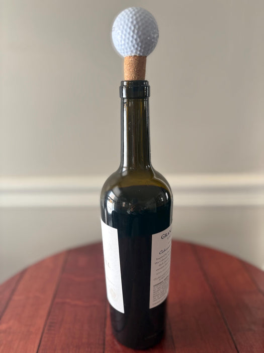 Golf Ball Wine Stopper