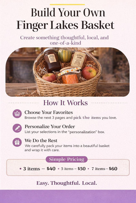 Build Your Own Finger Lakes Gift Basket