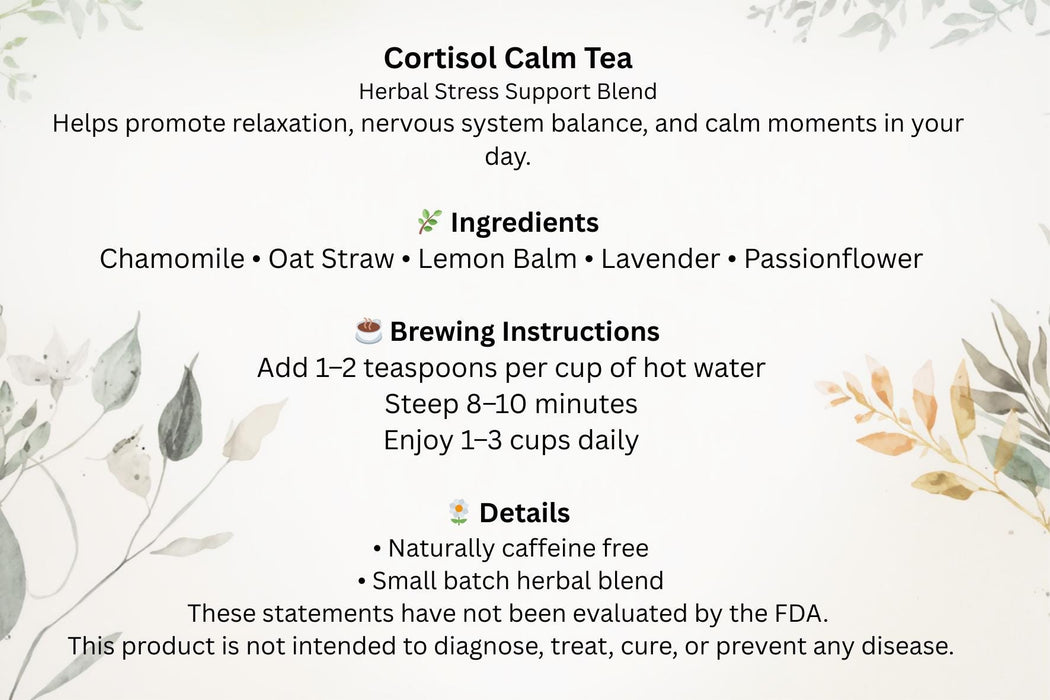 Handcrafted Caffeine-Free Herbal Tea: Finger Lakes Inspired