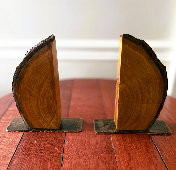 Live Edge Bookends