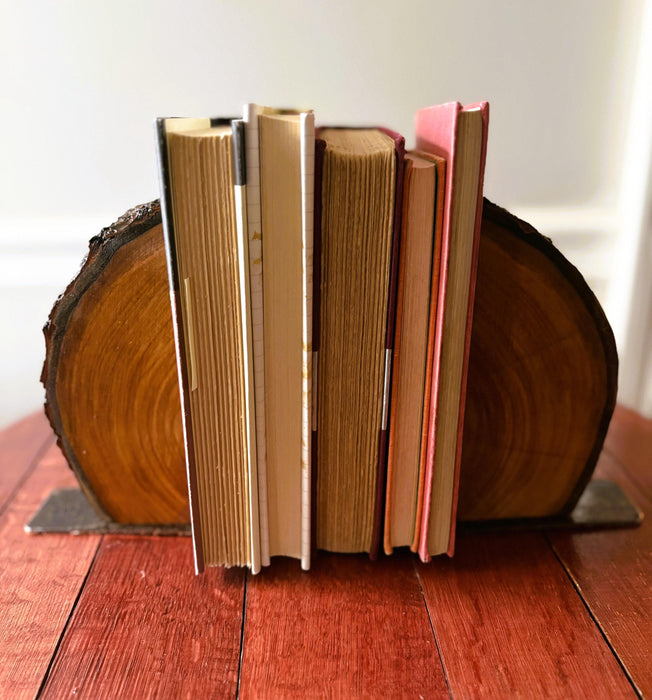 Live Edge Bookends