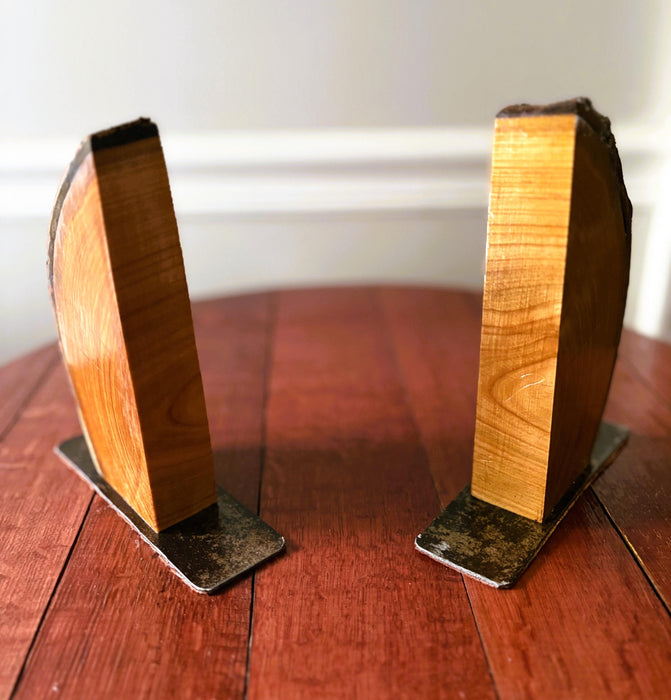 Live Edge Bookends