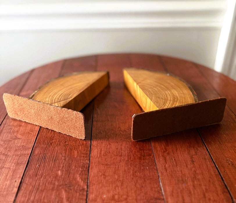 Live Edge Bookends