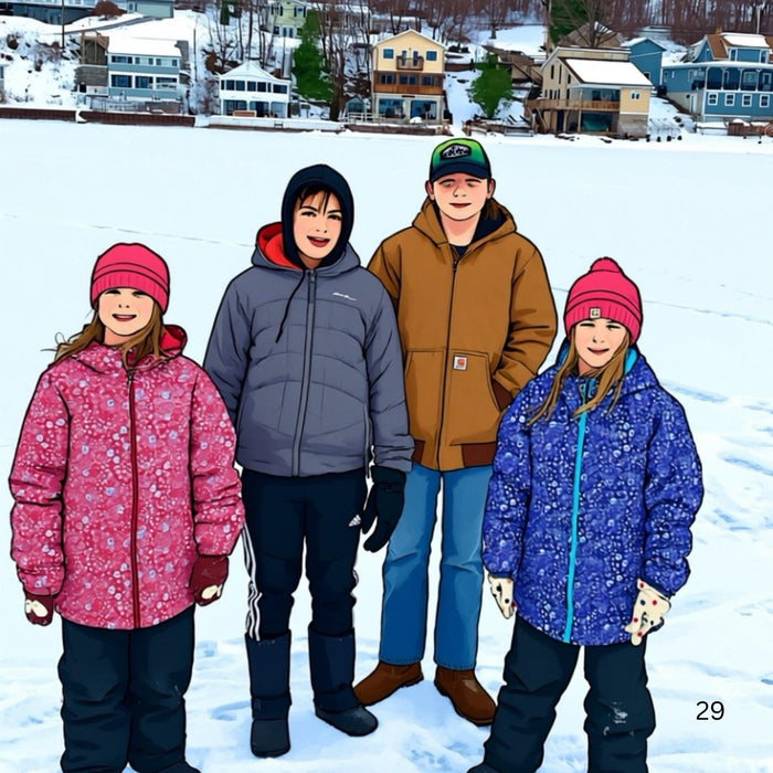Keuka Winter Hard Cover