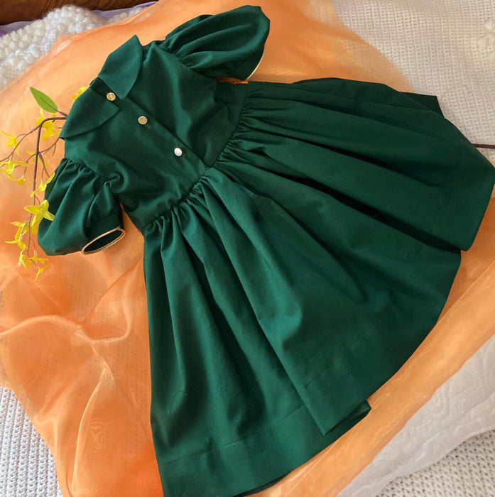Summer dress for the princess! Hand smocked-Size 4