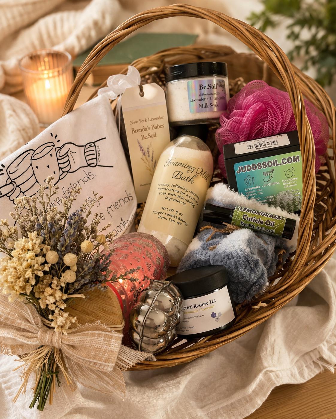 Relaxation Gift Basket