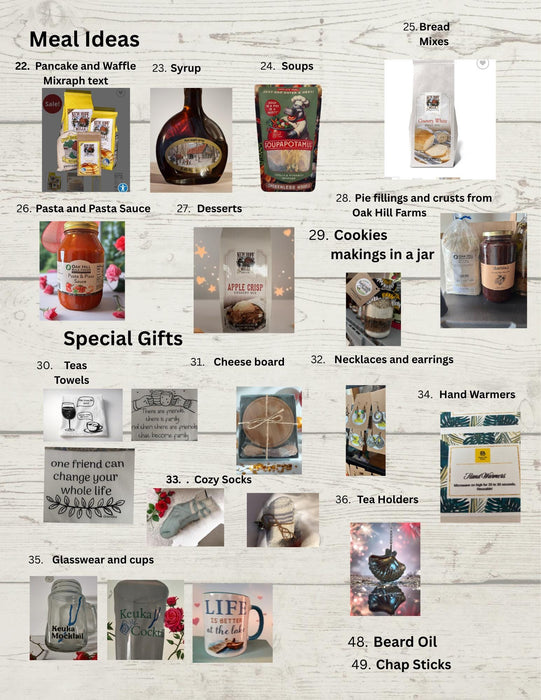 Build Your Own Finger Lakes Gift Basket