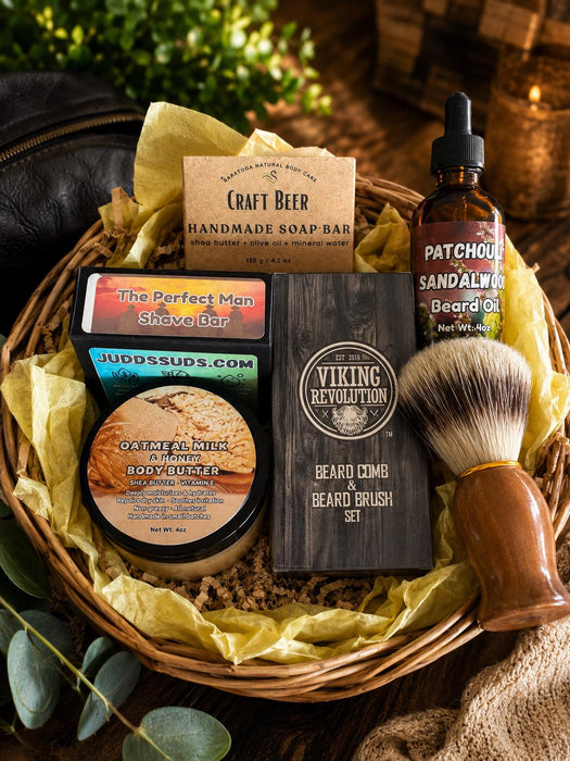 Men’s Grooming Gift Basket
