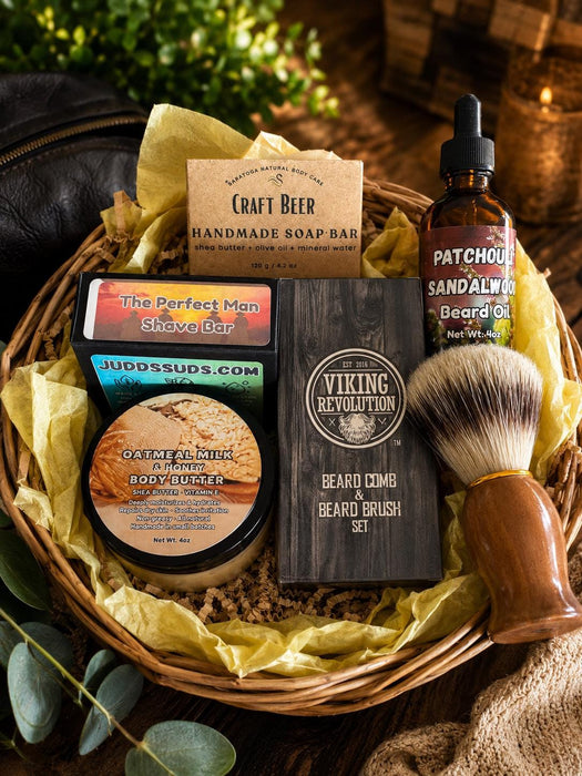 Men’s Grooming Gift Basket