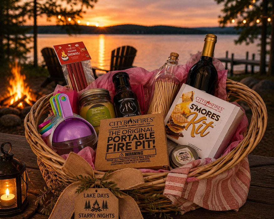 Finger Lakes Campfire Basket