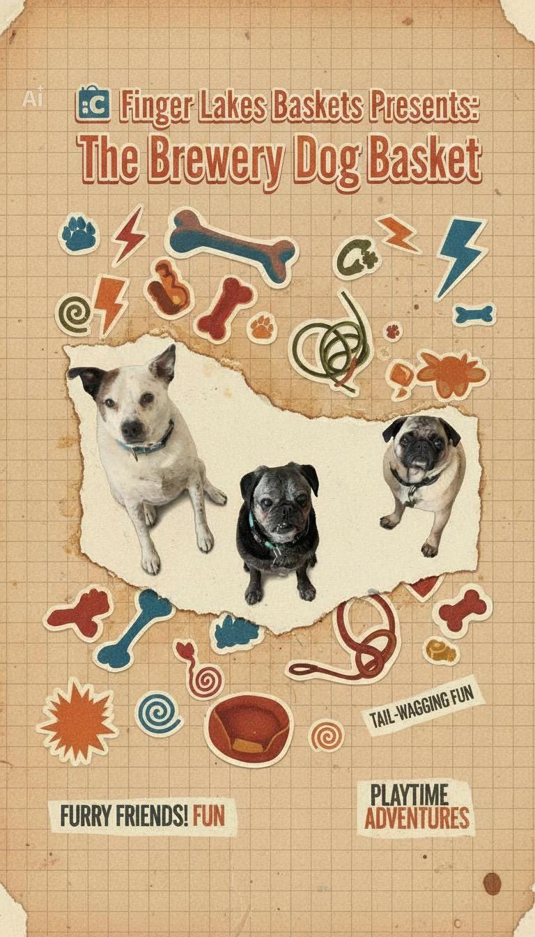 Natural Dog Spa - handmade dog food by Finger Lakes Baskets | Shop Finger Lakes NY