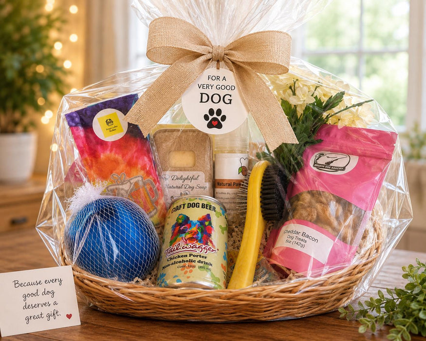 Pampered Pup Gift Basket
