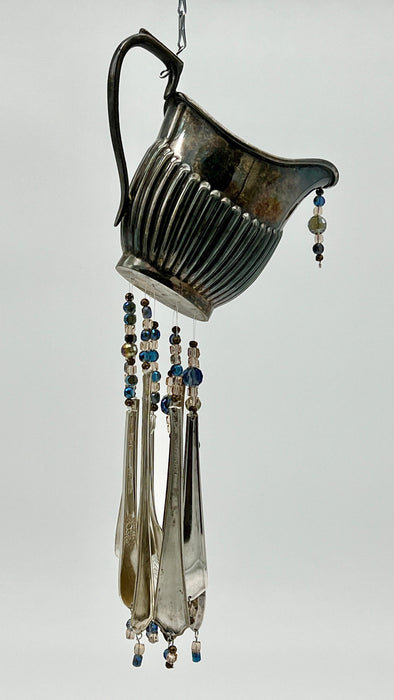 Silverplate Creamer Wind Chime