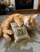 Natural Catnip Pouch: Cat Toy by Finger Lakes Baskets