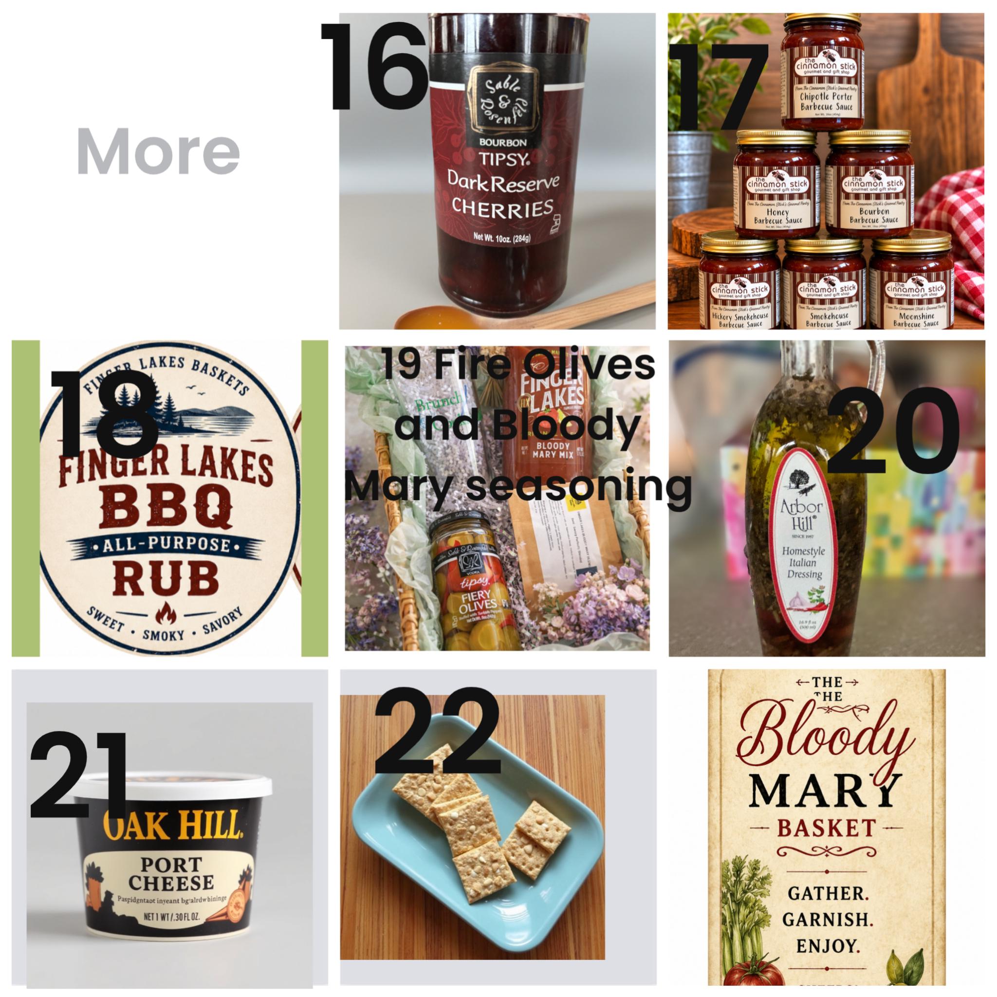 Build Your Own Finger Lakes Gift Basket - handmade food gift baskets by Finger Lakes Baskets | Shop Finger Lakes NY