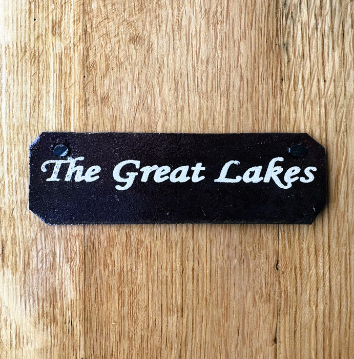 Great Lakes Barrel Head Wall Hanging