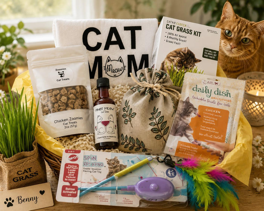 Benny’s Purr-fect Cat Mom Gift Basket