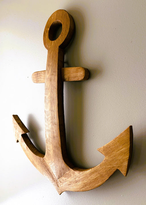 Barrel Stave Anchor - handmade item by Wine Country Barrel Art | Shop Finger Lakes NY