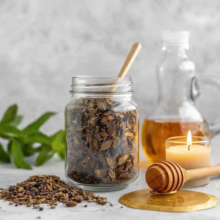 Finger Lakes Honey, Glass Mug & Tea Infuser Gift Box