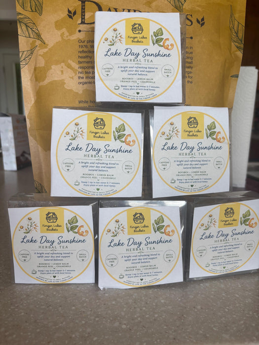 Finger Lakes Honey, Glass Mug & Tea Infuser Gift Box