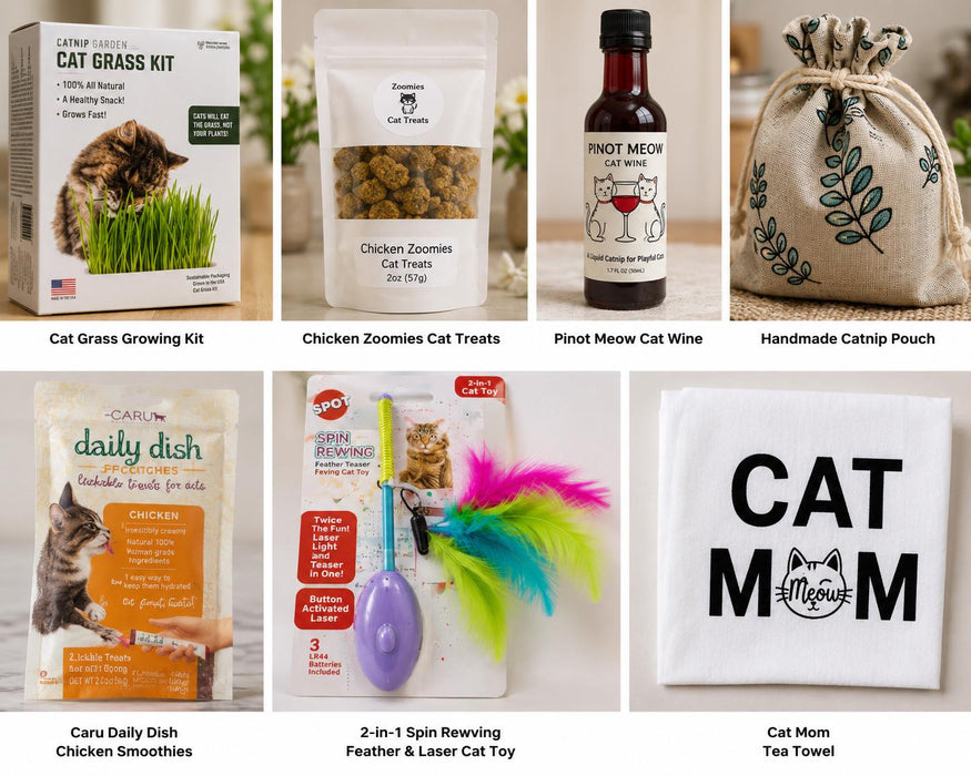 Benny’s Purr-fect Cat Mom Gift Basket