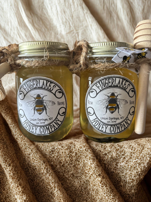 Finger Lakes Honey, Glass Mug & Tea Infuser Gift Box