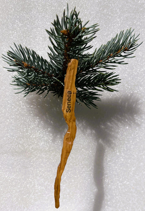 Seneca Lake Oak Christmas Ornament