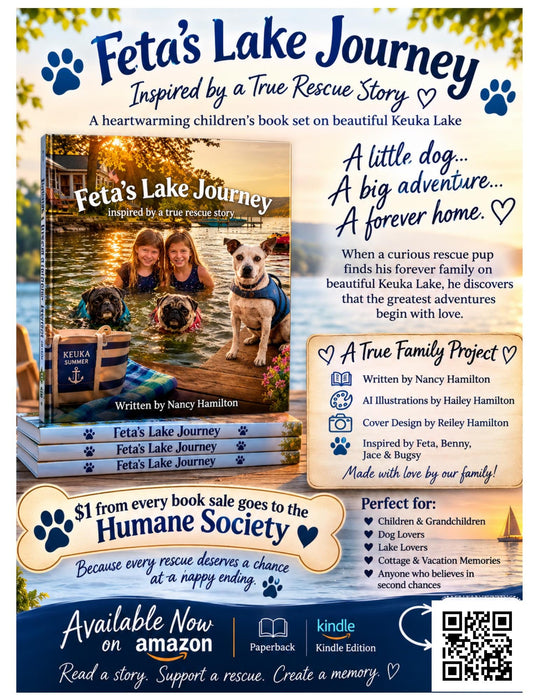 Feta’s Lake Journey - keepsake hard copy