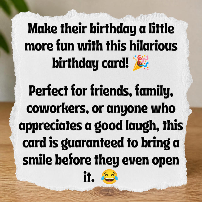 Funny Birthday Card: A Little Birdie Told Me It Was Your Birthday