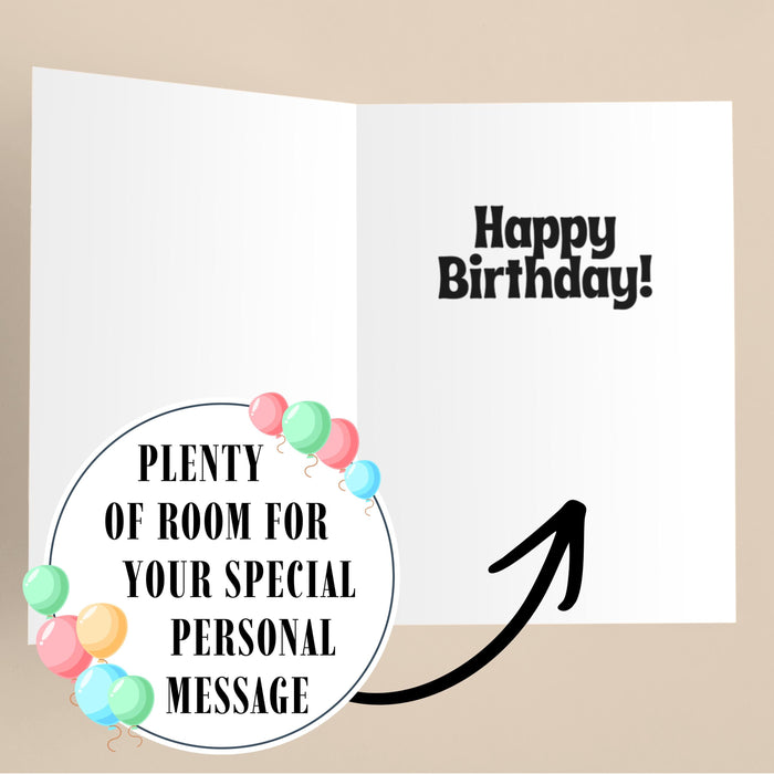 Funny Birthday Card: A Little Birdie Told Me It Was Your Birthday