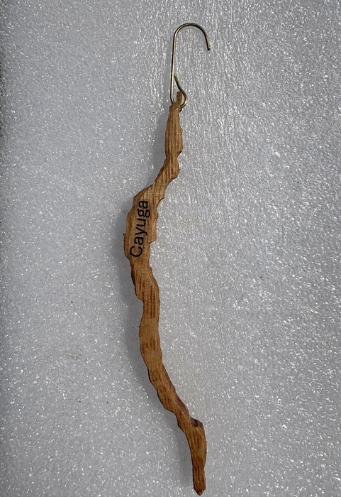 Cayuga Lake Oak Christmas Ornament