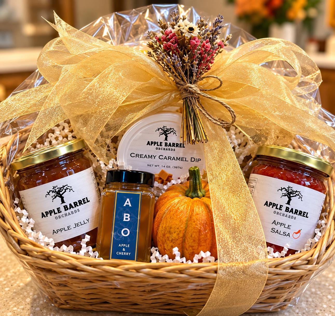 Fall Gift Basket – Autumn at the Orchard | Apple Gift Basket, Finger Lakes Food Gift, Hostess Gift